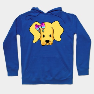 Bisexual Pride Puppy - Blue Hoodie